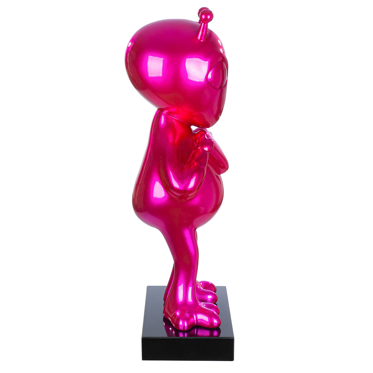 Allie Alien Sculptuur Roze Glans