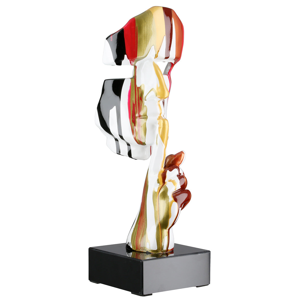 Colorful Silence Gezicht Sculptuur