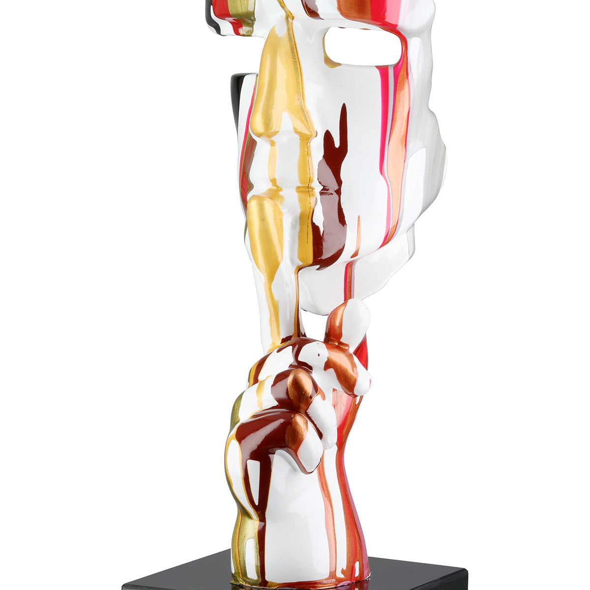 Colorful Silence Gezicht Sculptuur