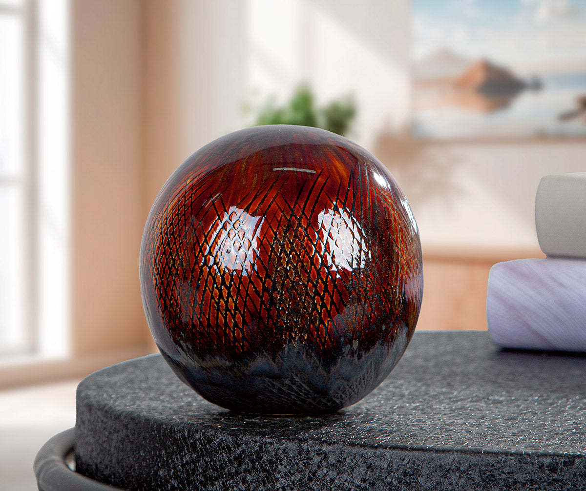 Decoratieve Bol Gobi Bruin 10.5 cm