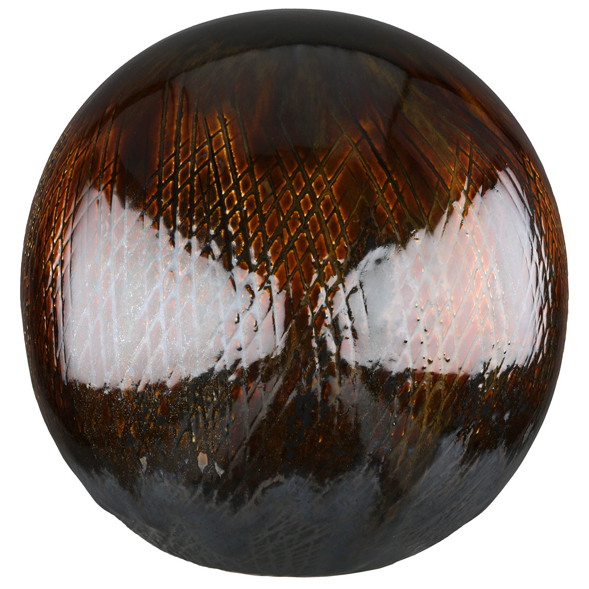 Decoratieve Bol Gobi Bruin 10.5 cm
