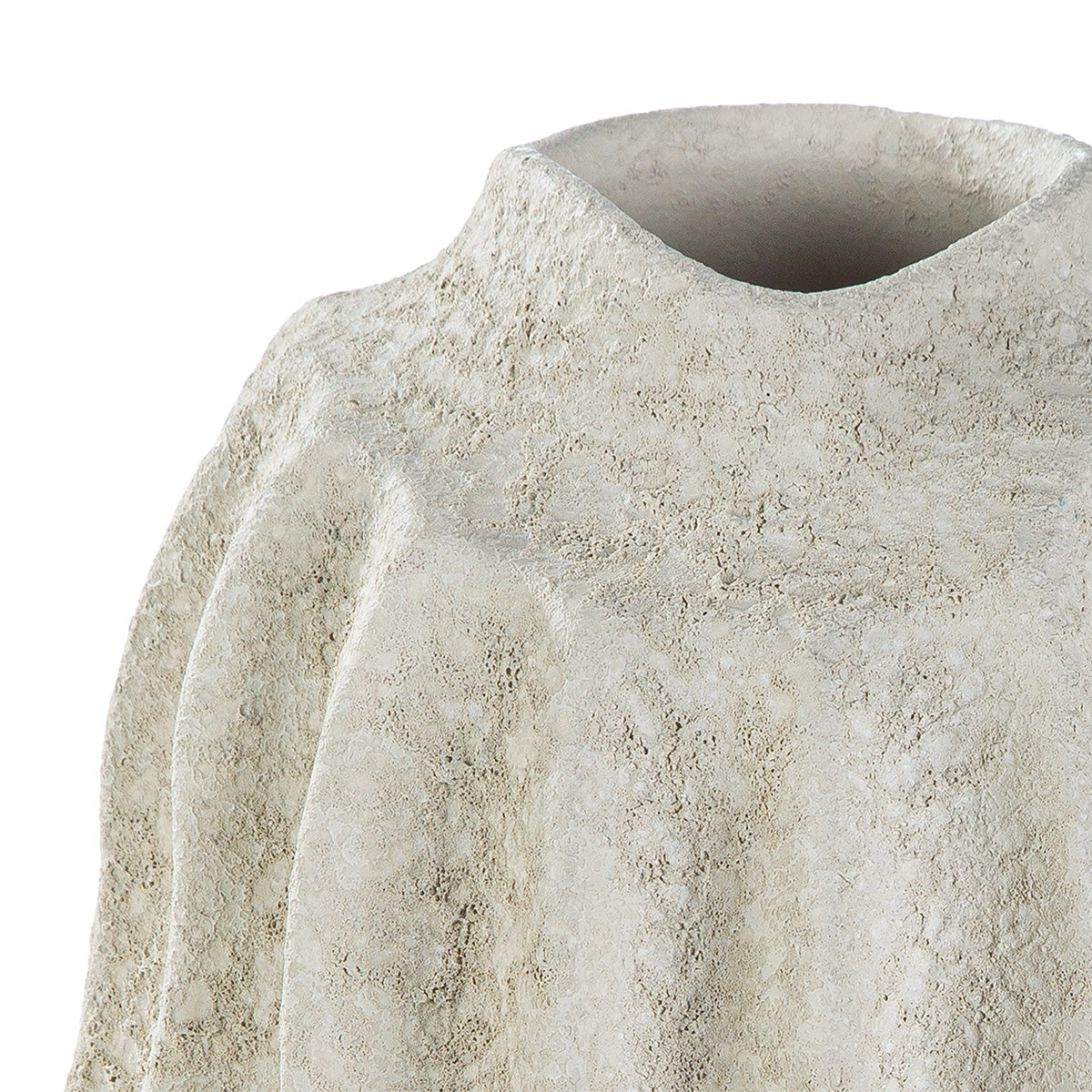 Stegna Vaas Crème Lichtblauw 31 cm
