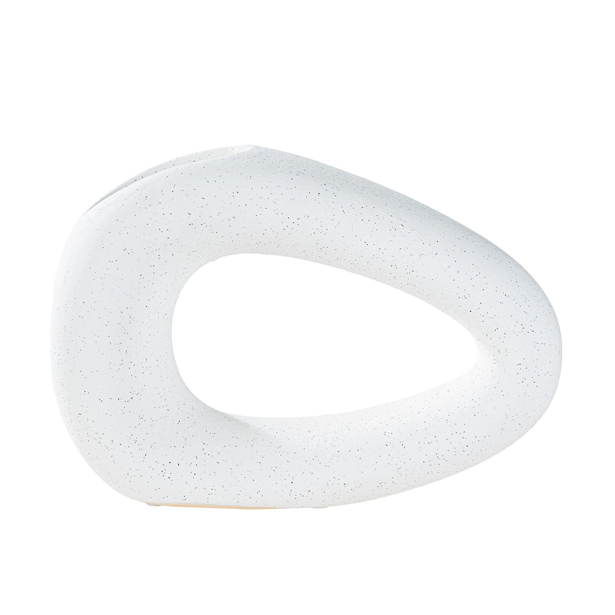 Maceria Vaas Wit Gespikkeld 15.5 cm