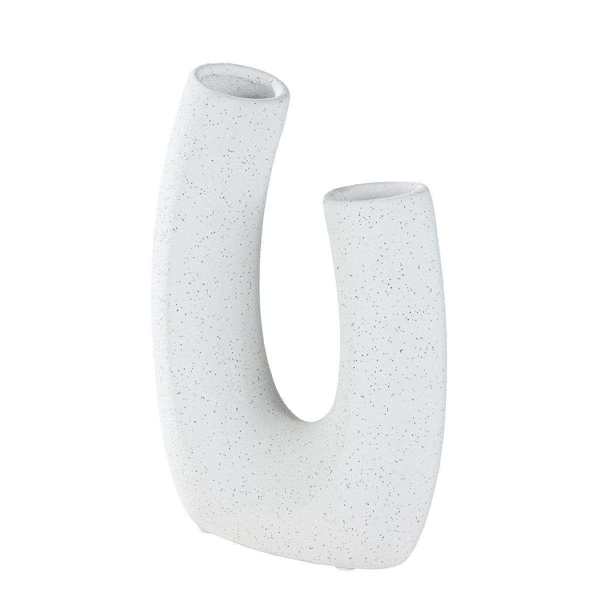 Maceria Vaas Wit Gespikkeld 20.5 cm