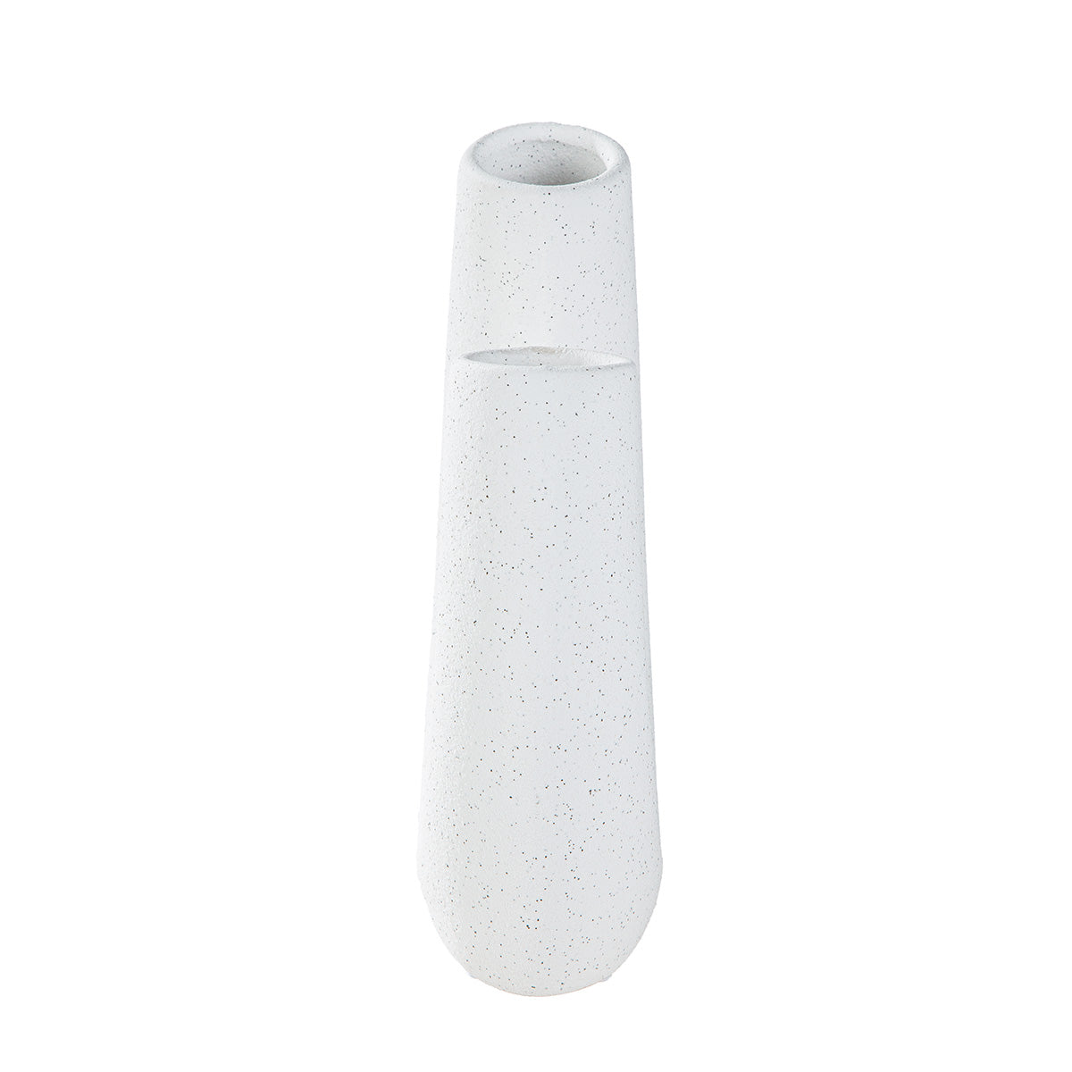Maceria Vaas Wit Gespikkeld 20.5 cm
