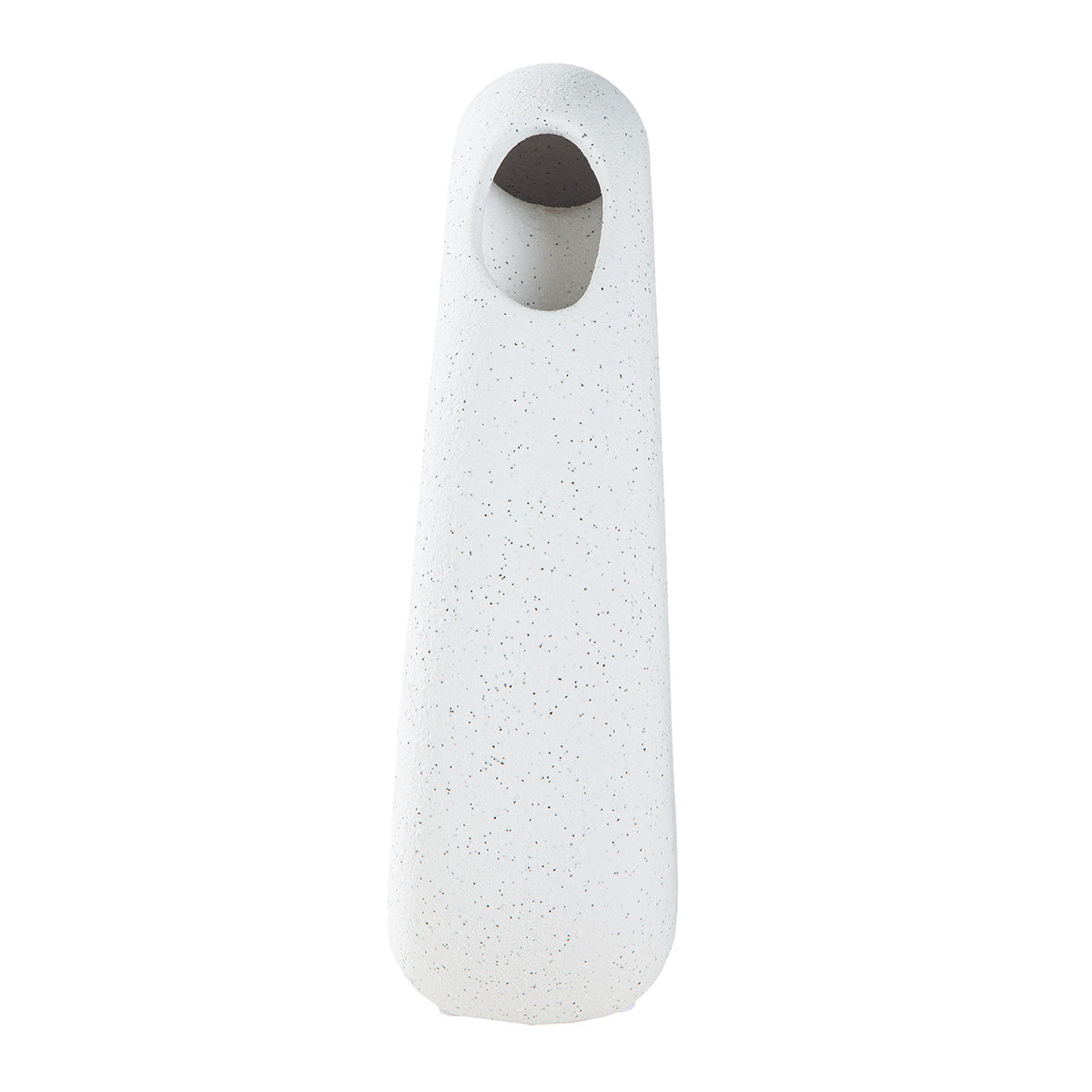 Maceria Vaas Wit Gespikkeld 21 cm