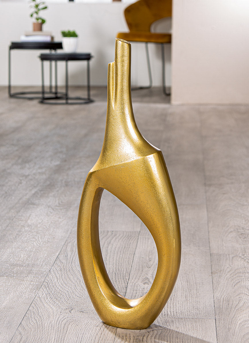 Opengewerkte Vaas Haydon Goud 59 cm