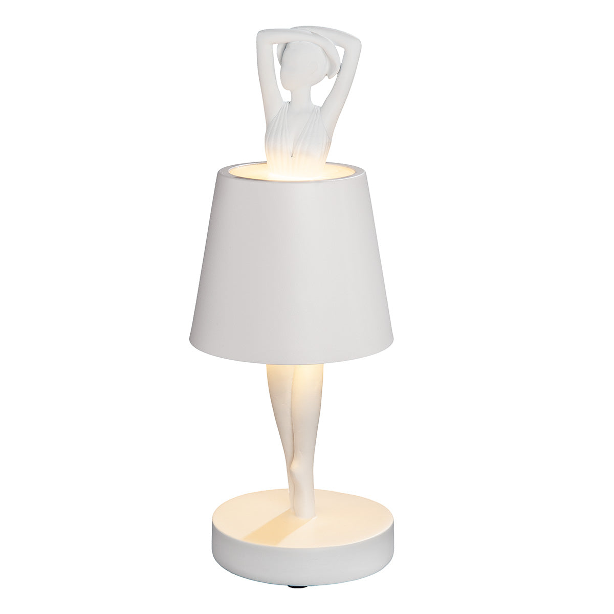 Odette LED Ballerina Tafellamp Wit