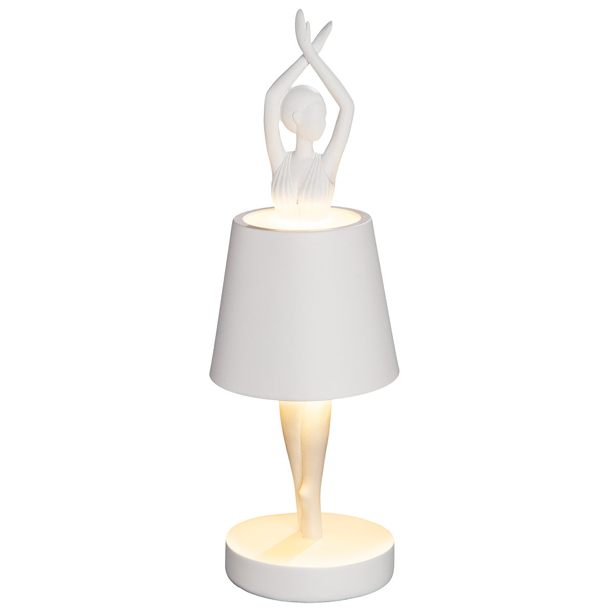 Odette LED Ballerina Tafellamp Wit