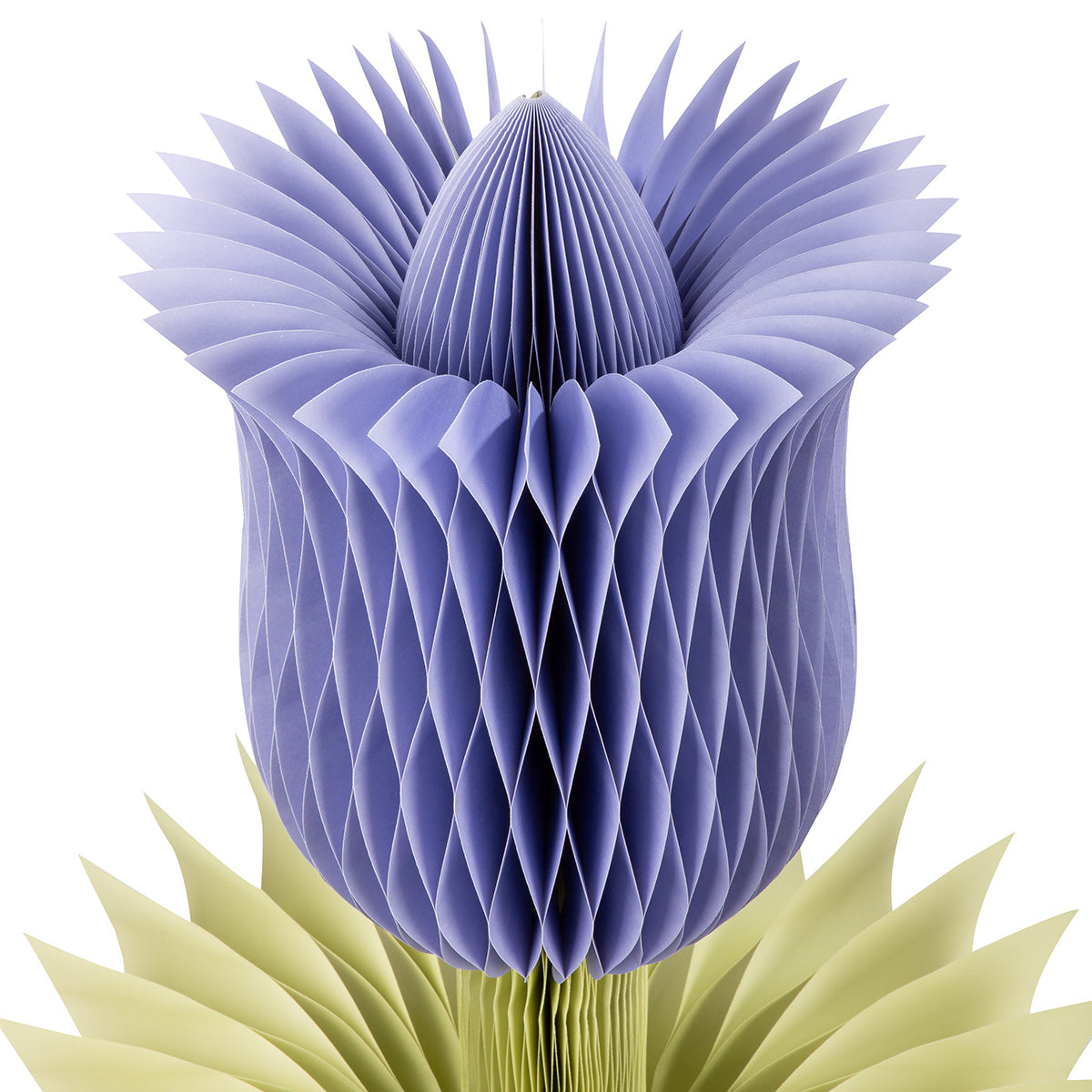 Papieren Tulp Paars 59 cm Decoratie