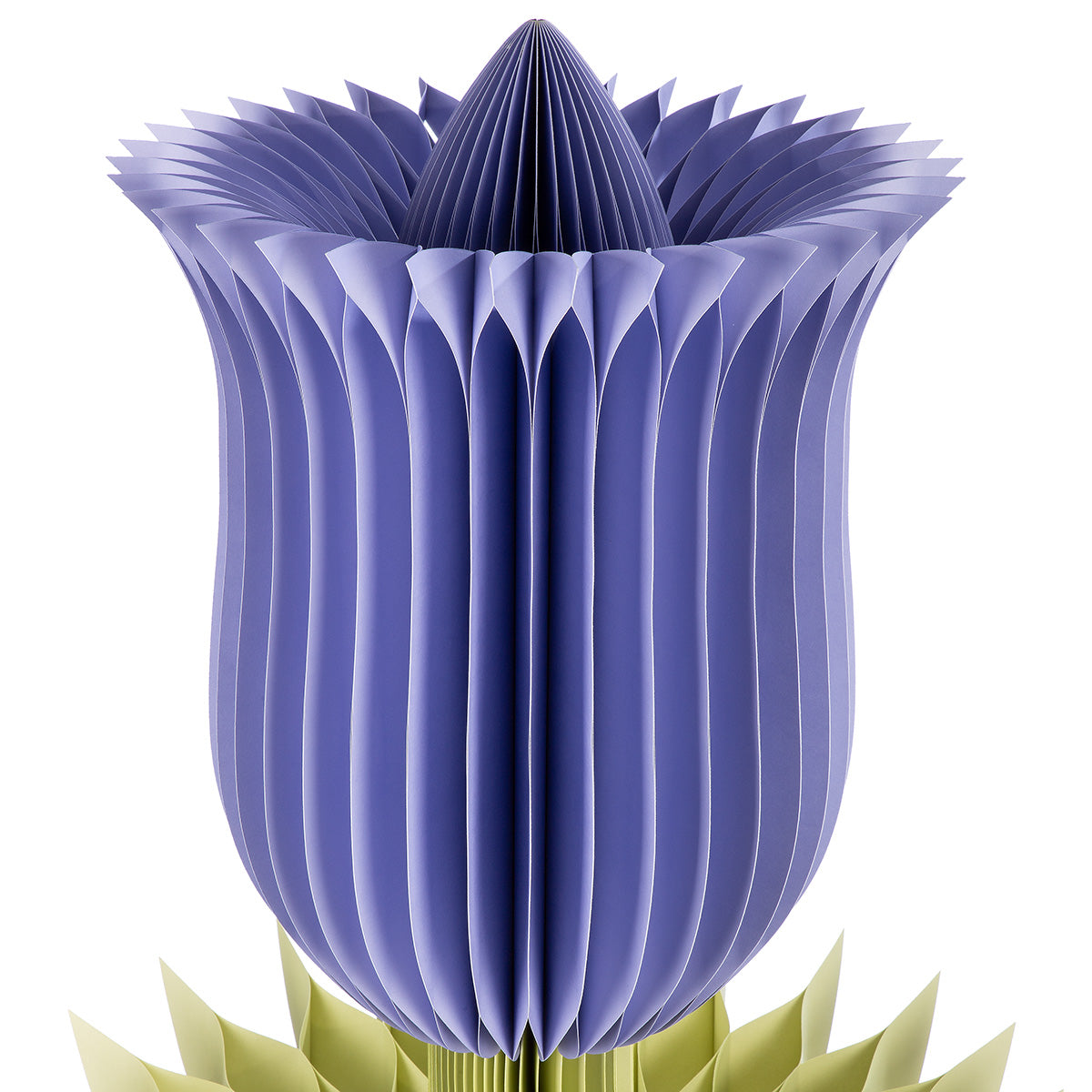 Grote Papieren Tulp Paars 92 cm