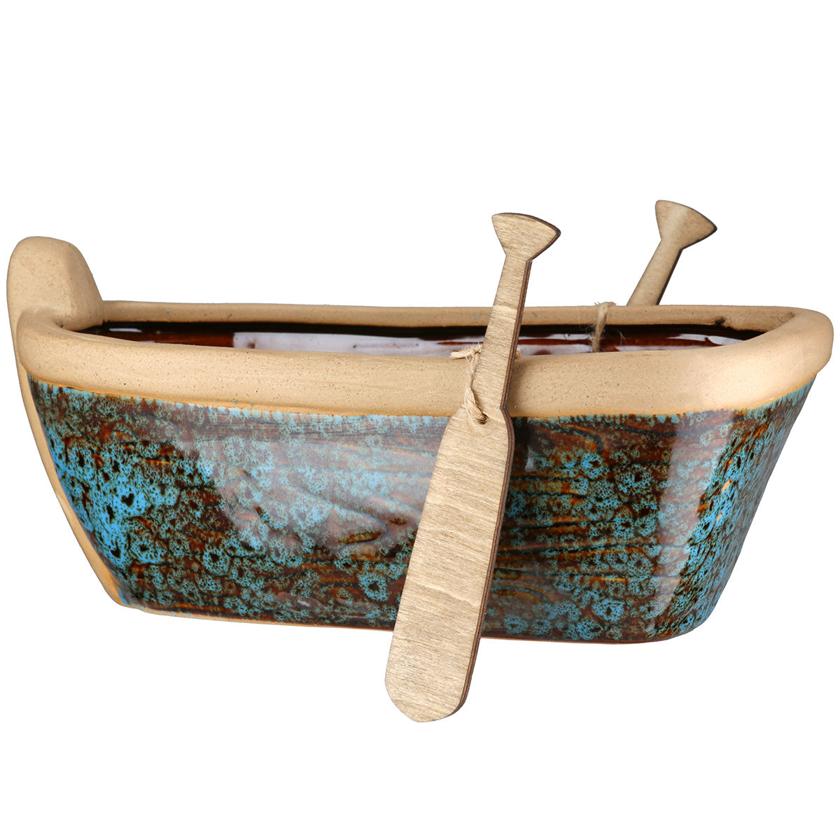 Porseleinen Boot Nordstrand Blauw
