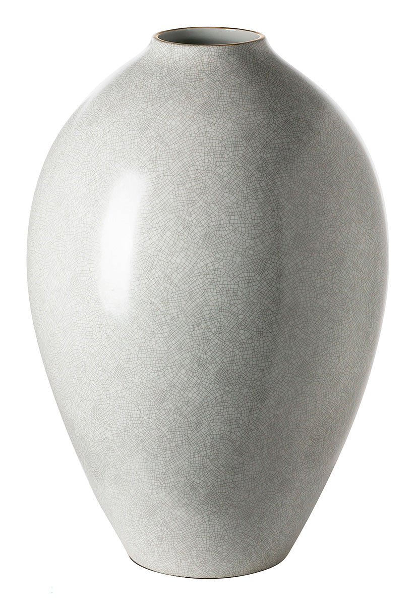 Athina Porseleinen Vaas Craquelé
