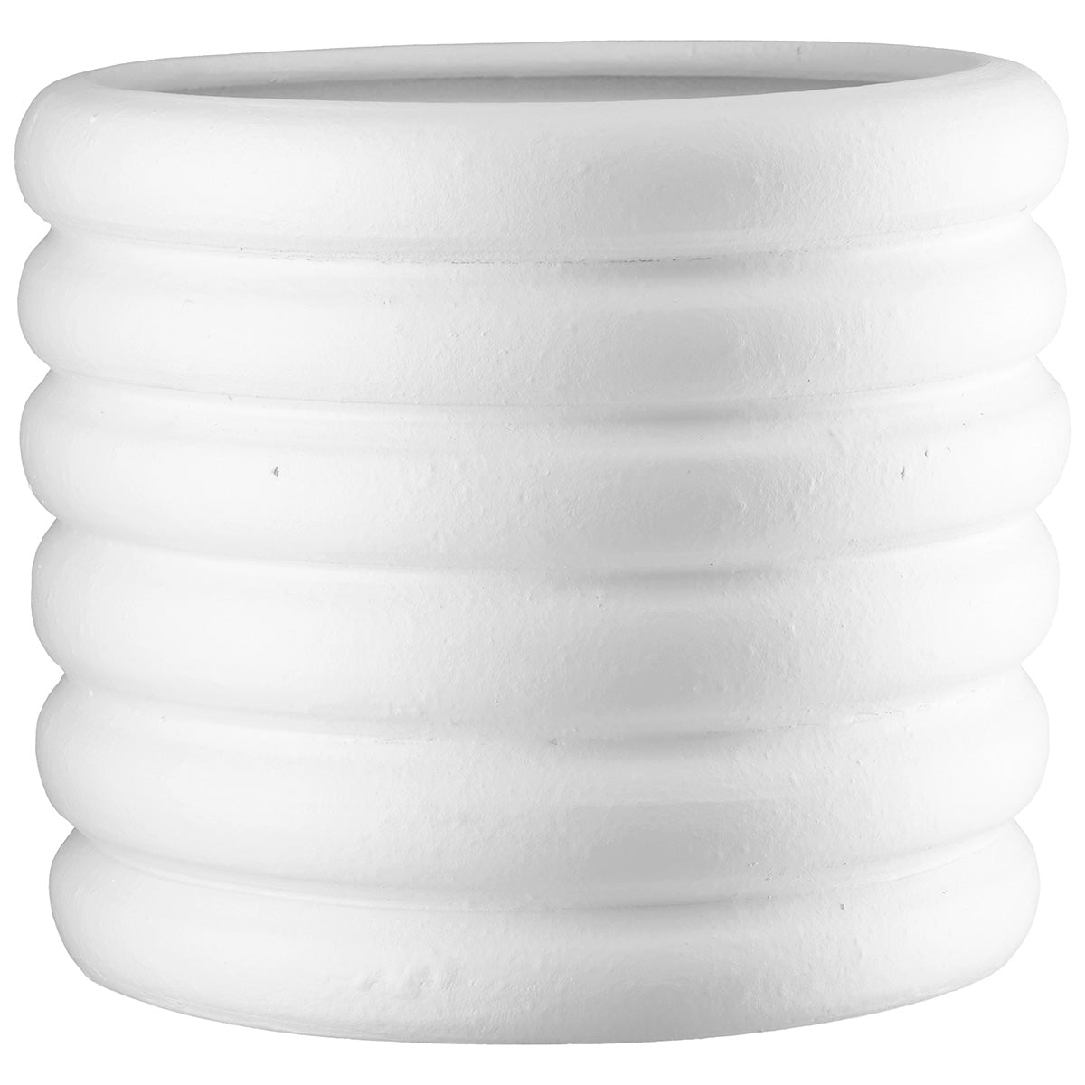 Luneva Ronde Vaas Lichtgroen/Wit