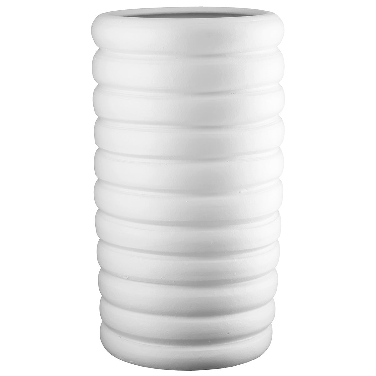 Luneva Ronde Vaas Lichtgroen/Wit
