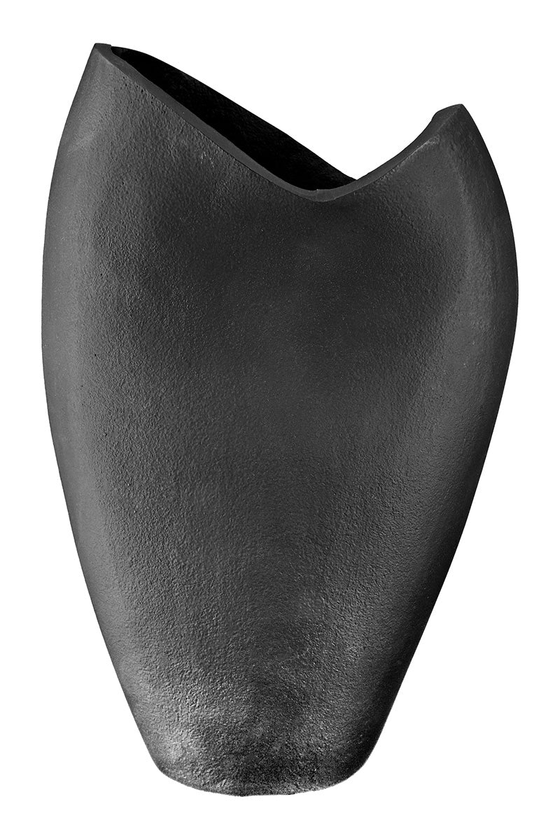 Vulkano Vaas Antraciet Aluminium