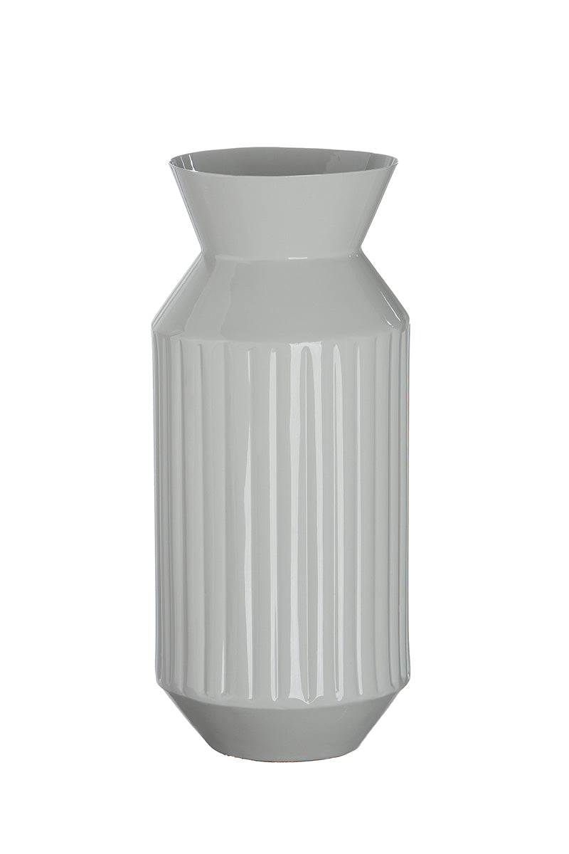 Powder Metalen Vaas Grijs