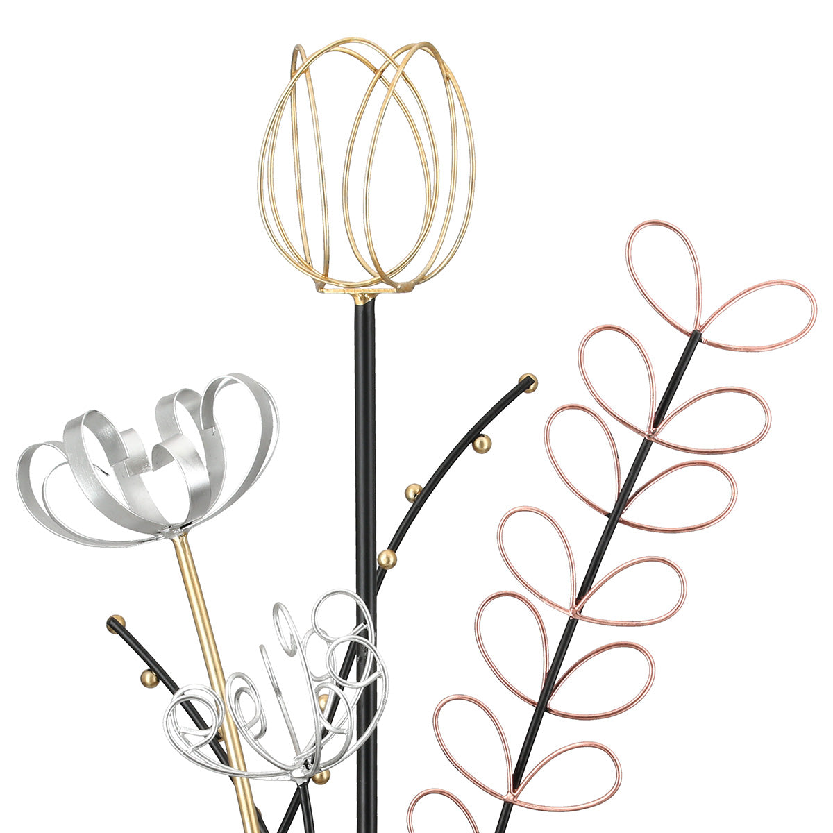 Metalen Bloemdecoratie Flora Kleurrijk