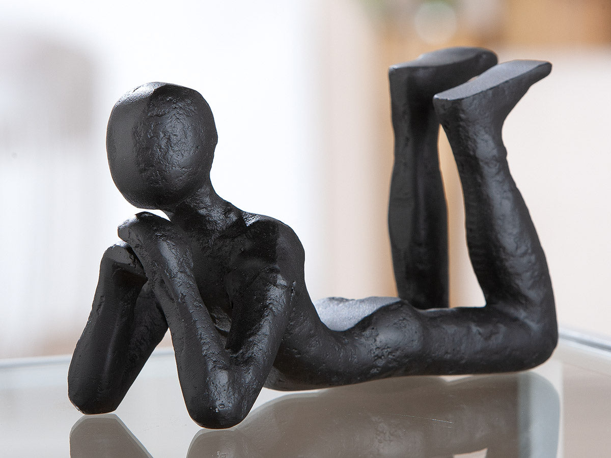 Thinking Aluminium Sculptuur Zwart