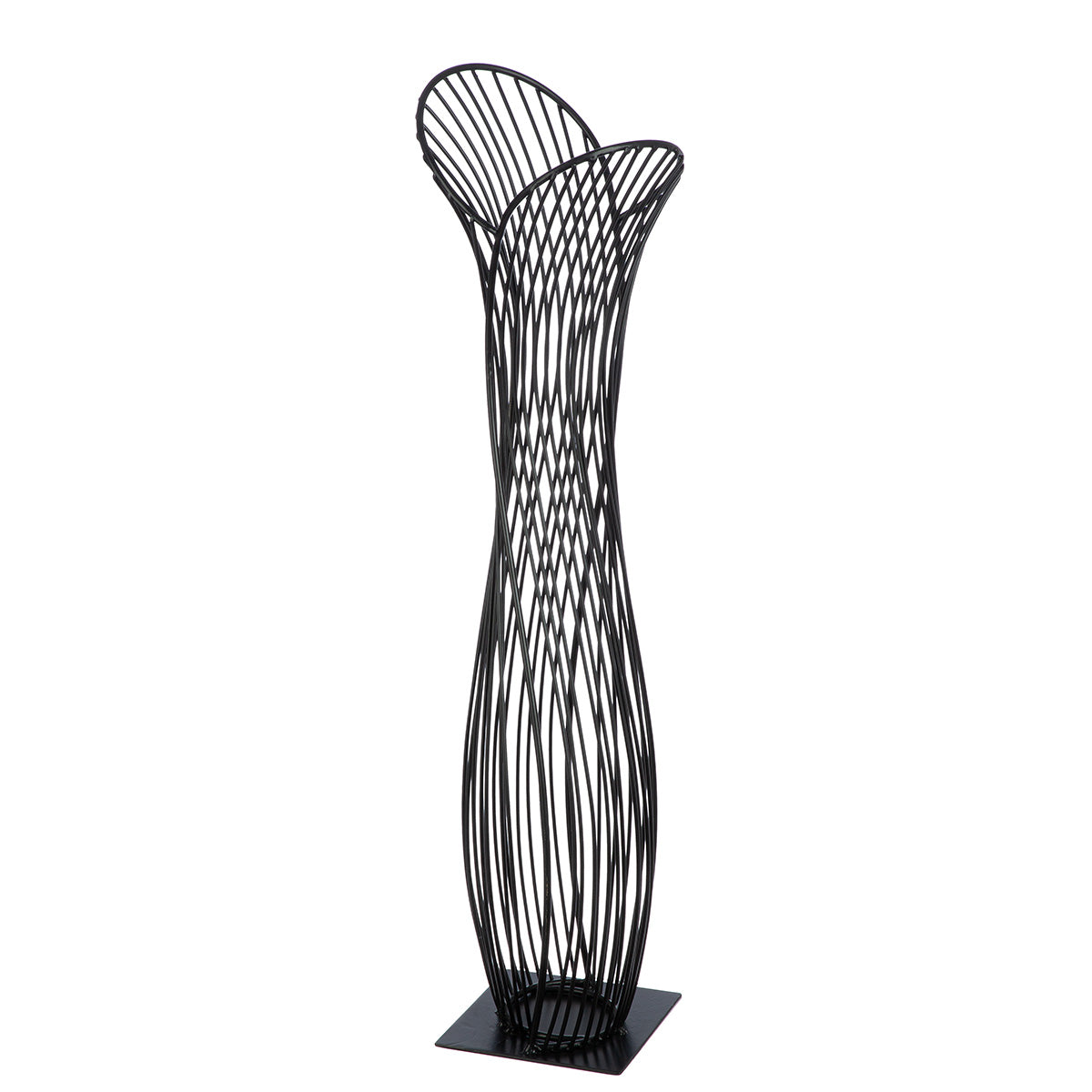 Metalen Decoratiebeeld Zwart