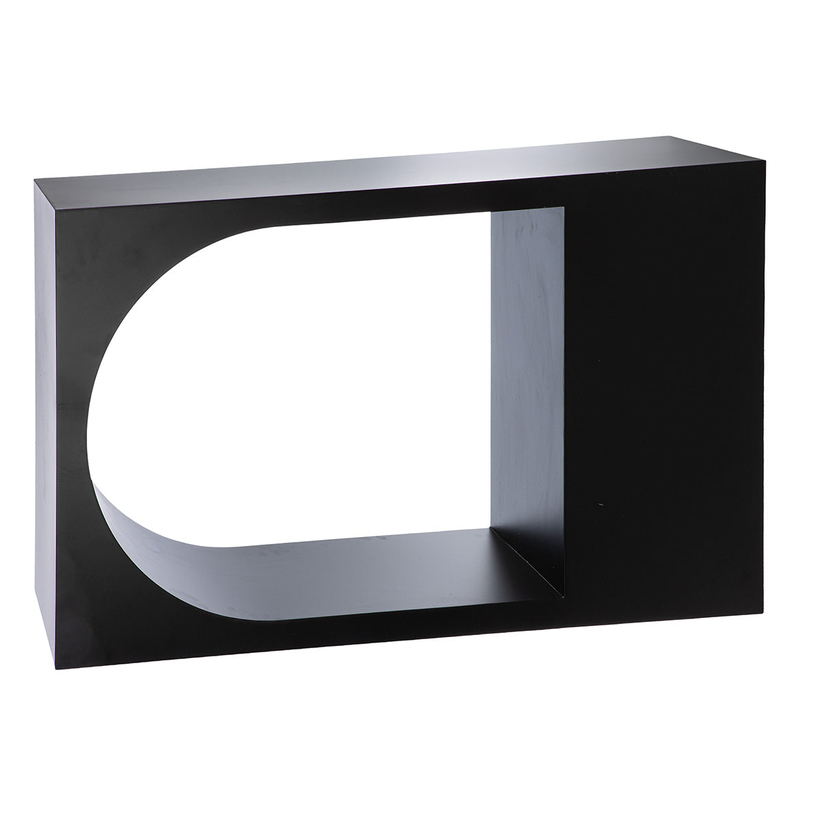 Memphis zwart metalen dressoir