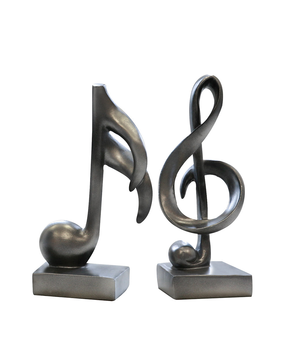 Muzieksleutel Sculptuur Music 18 cm