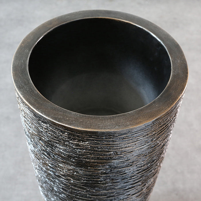 Bronzen XXL plantenbak Giant 90 cm