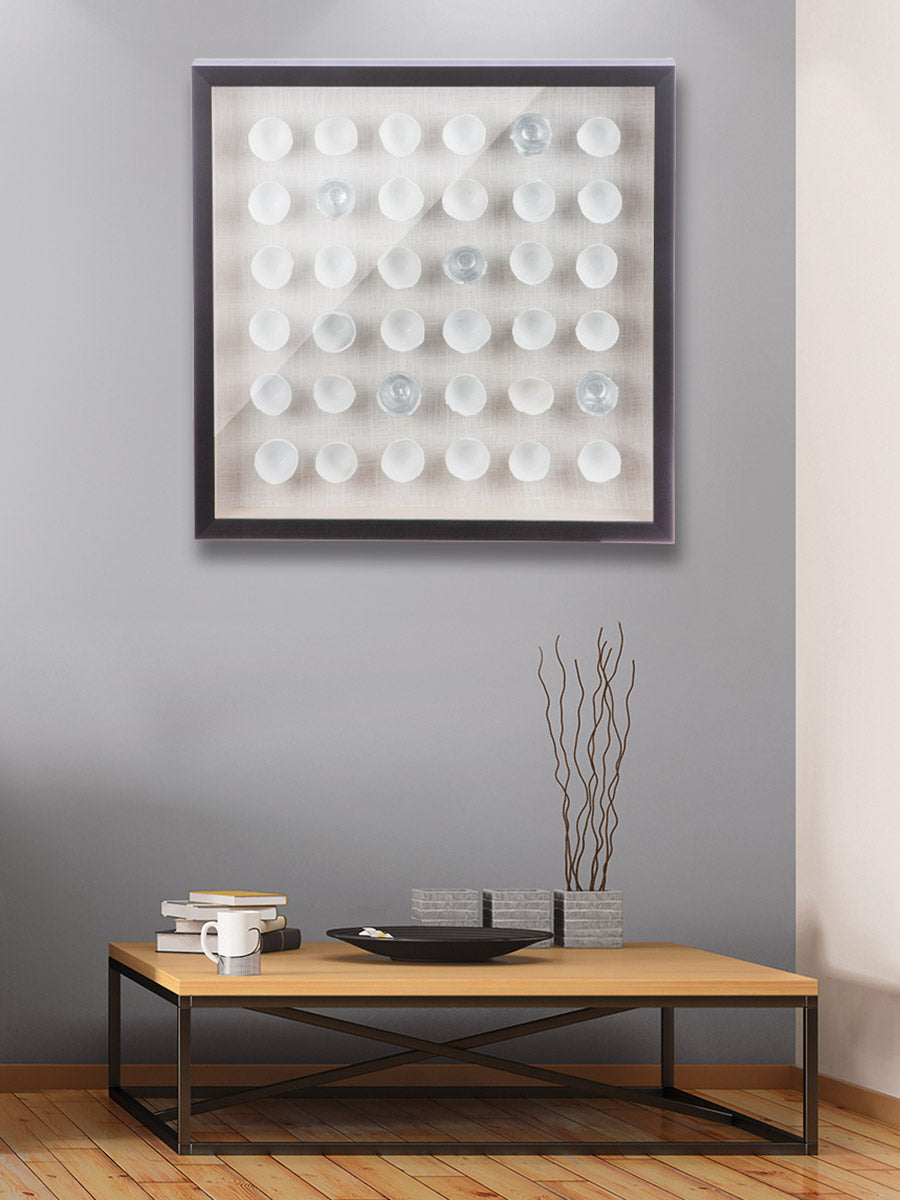 Silver Shine 3D wanddecoratie