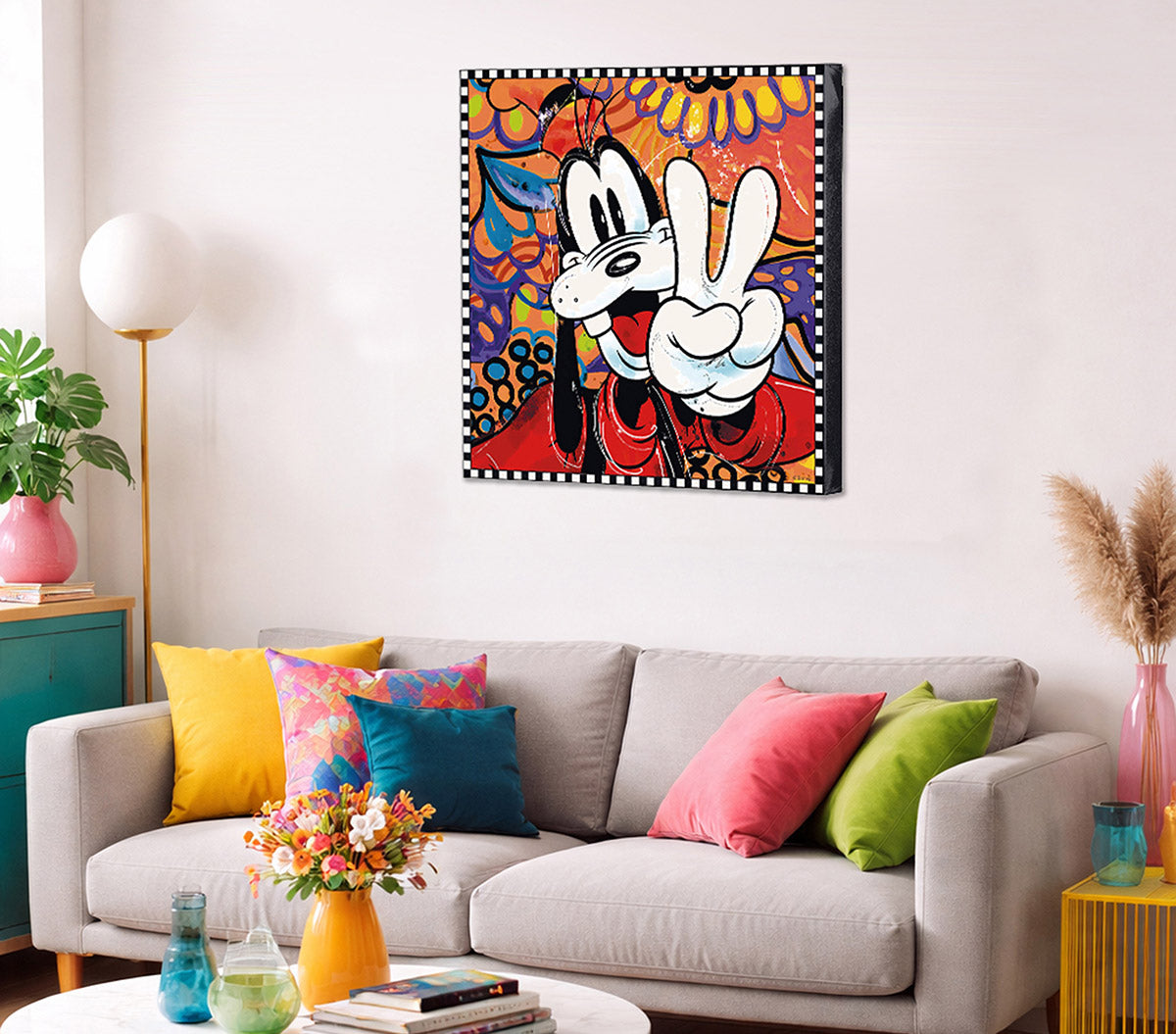 Disney Goofy schilderij 70 cm