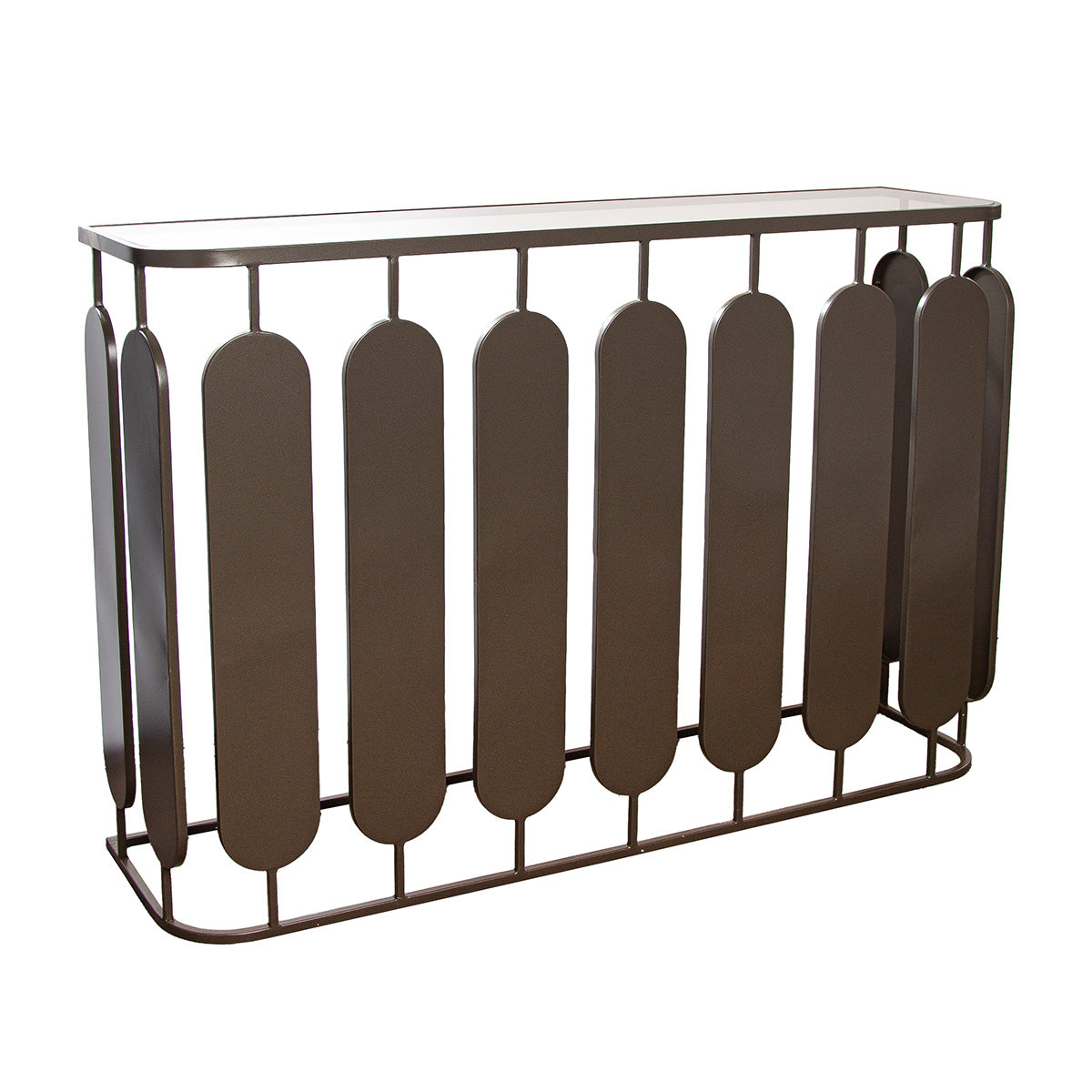 Zulu antraciet metalen dressoir
