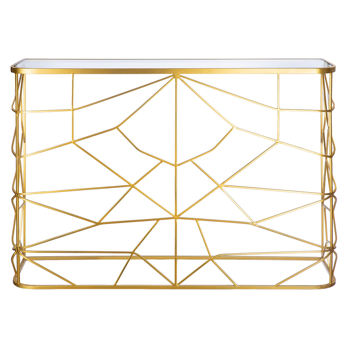 Akkurat gouden metalen dressoir