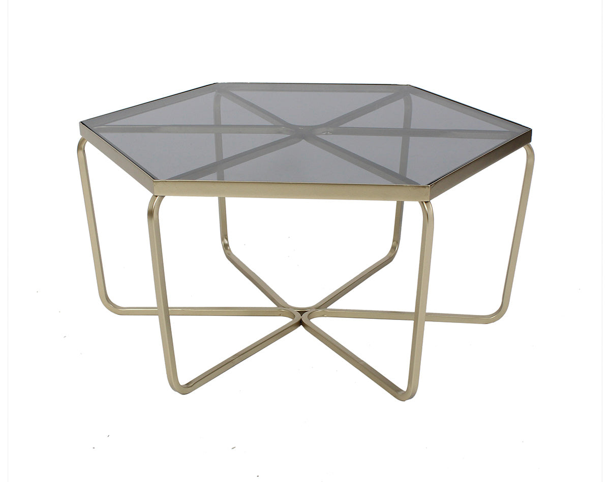 Glamour Grote Metalen Bijzettafel