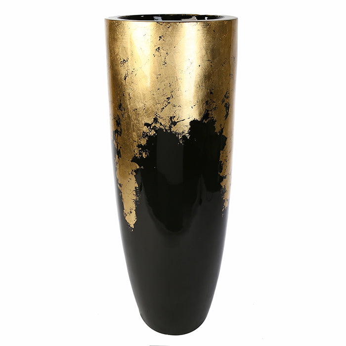 Konus zwart-gouden XXL plantenbak 76 cm