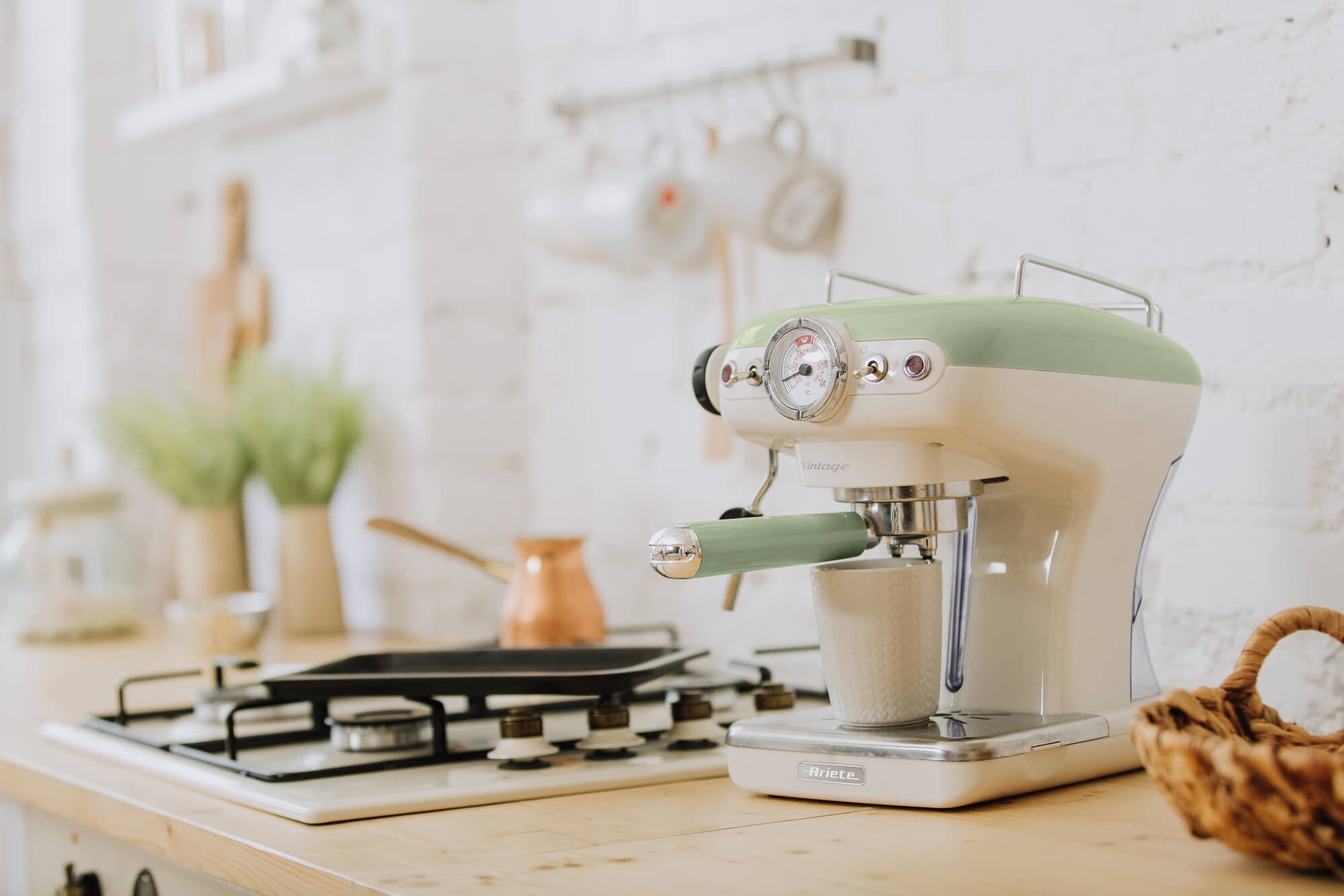 Ariete Espresso Machine green