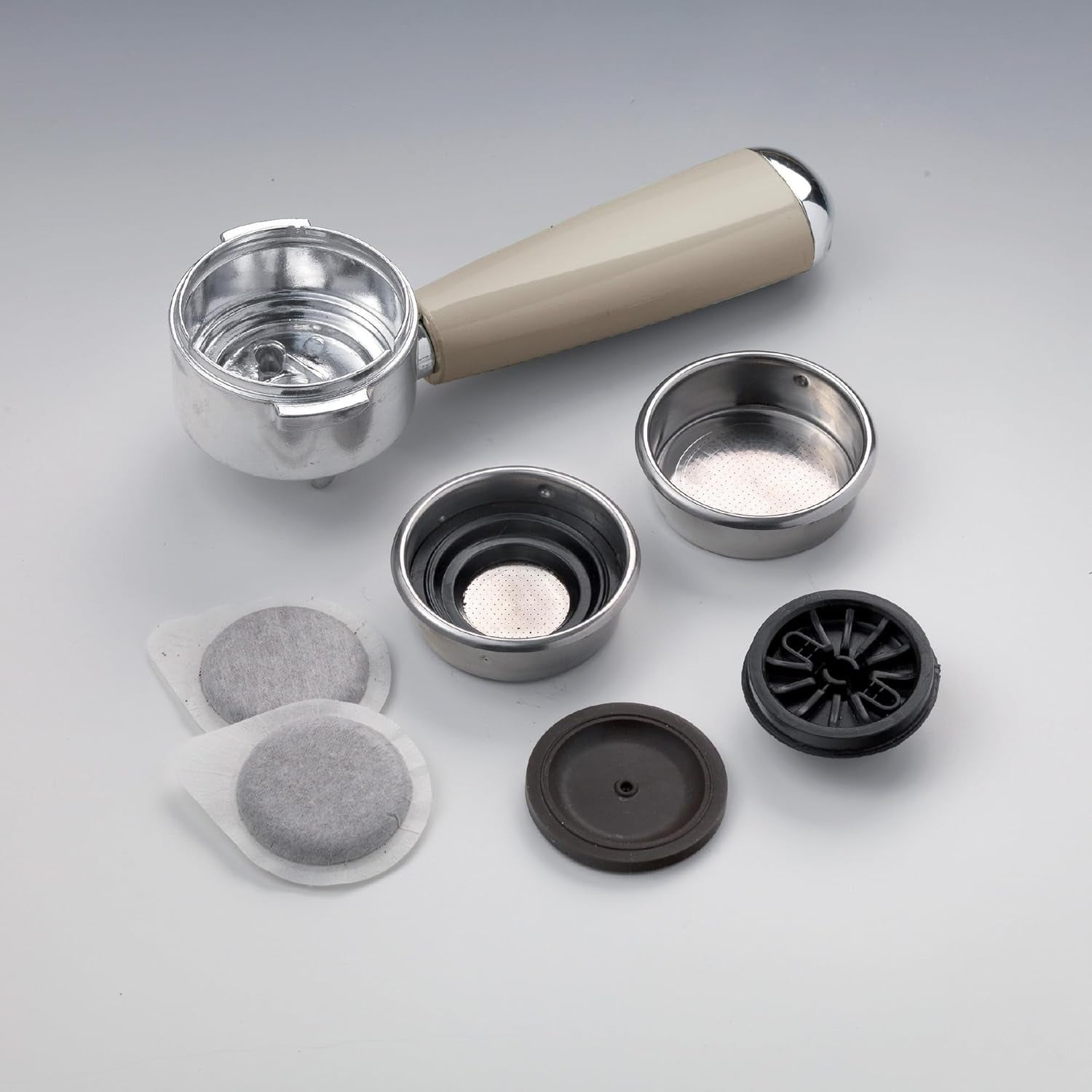 Ariete Vintage Espresso Machine, beige