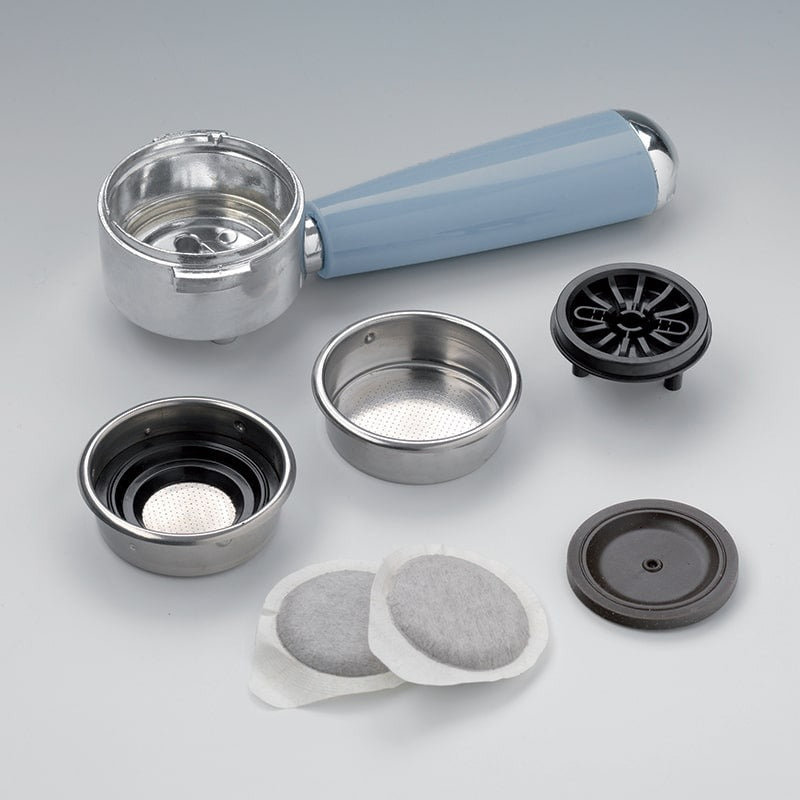 Ariete Vintage Espresso Machine, blue