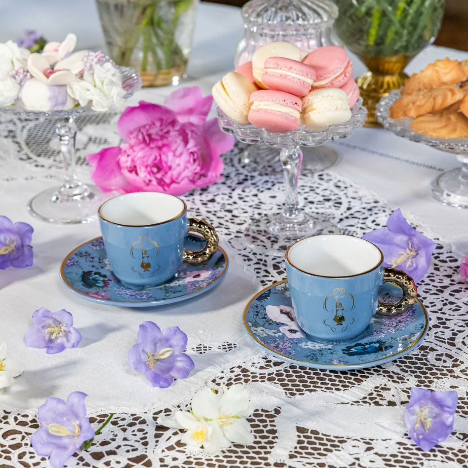 Bialetti 2 Cup Set incl. saucers BRIDGERTON