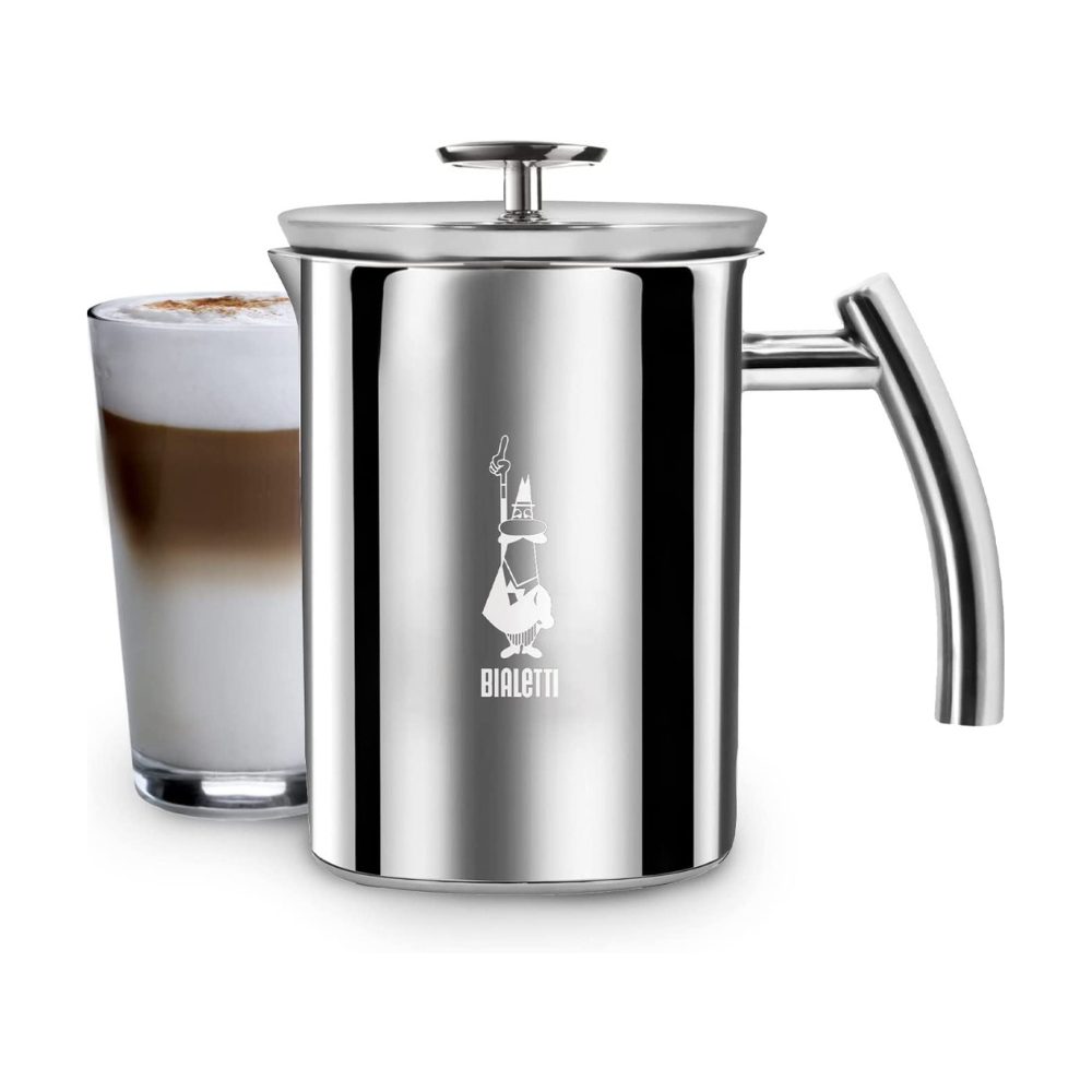 Bialetti Cappuccinatore Induc. Milk Frother Stainless Steel