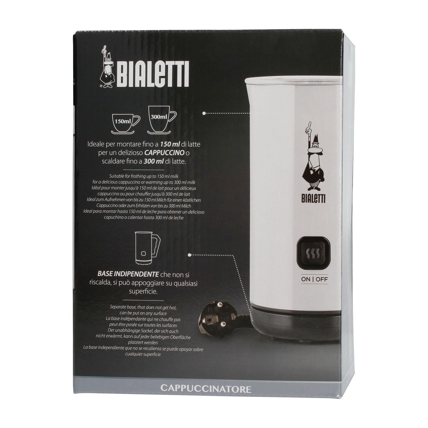 Bialetti MKF02 bianco Milk Foamer