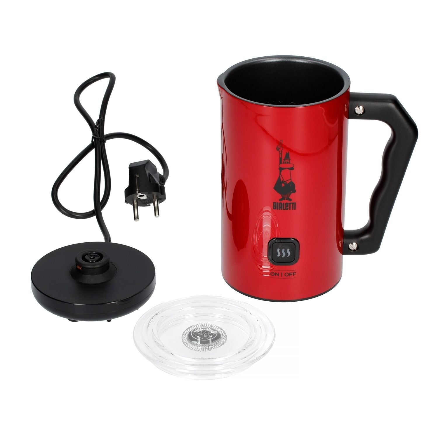 Bialetti MKF02 rosso Milk Foamer