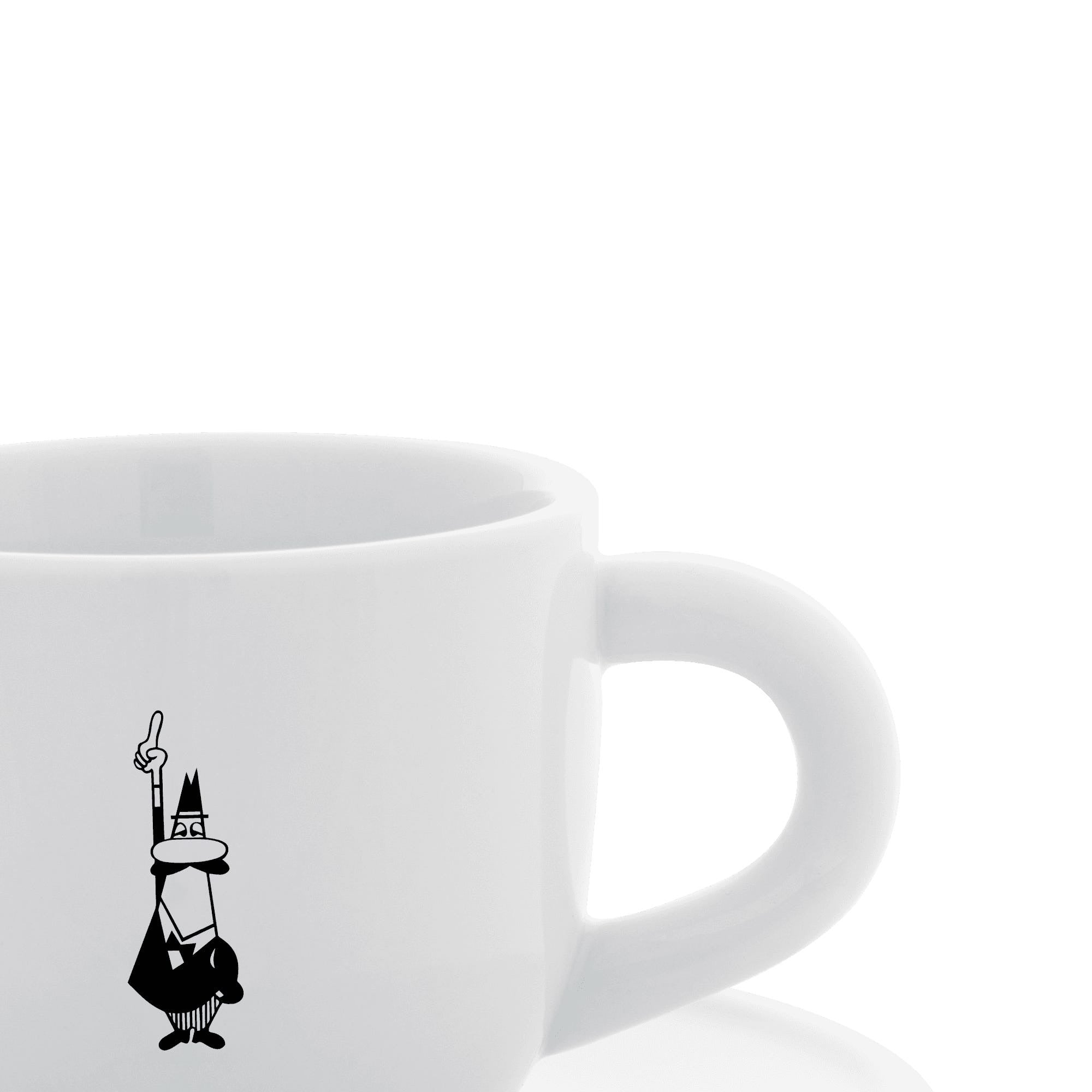 Bialetti Moka cup Omino w. saucer