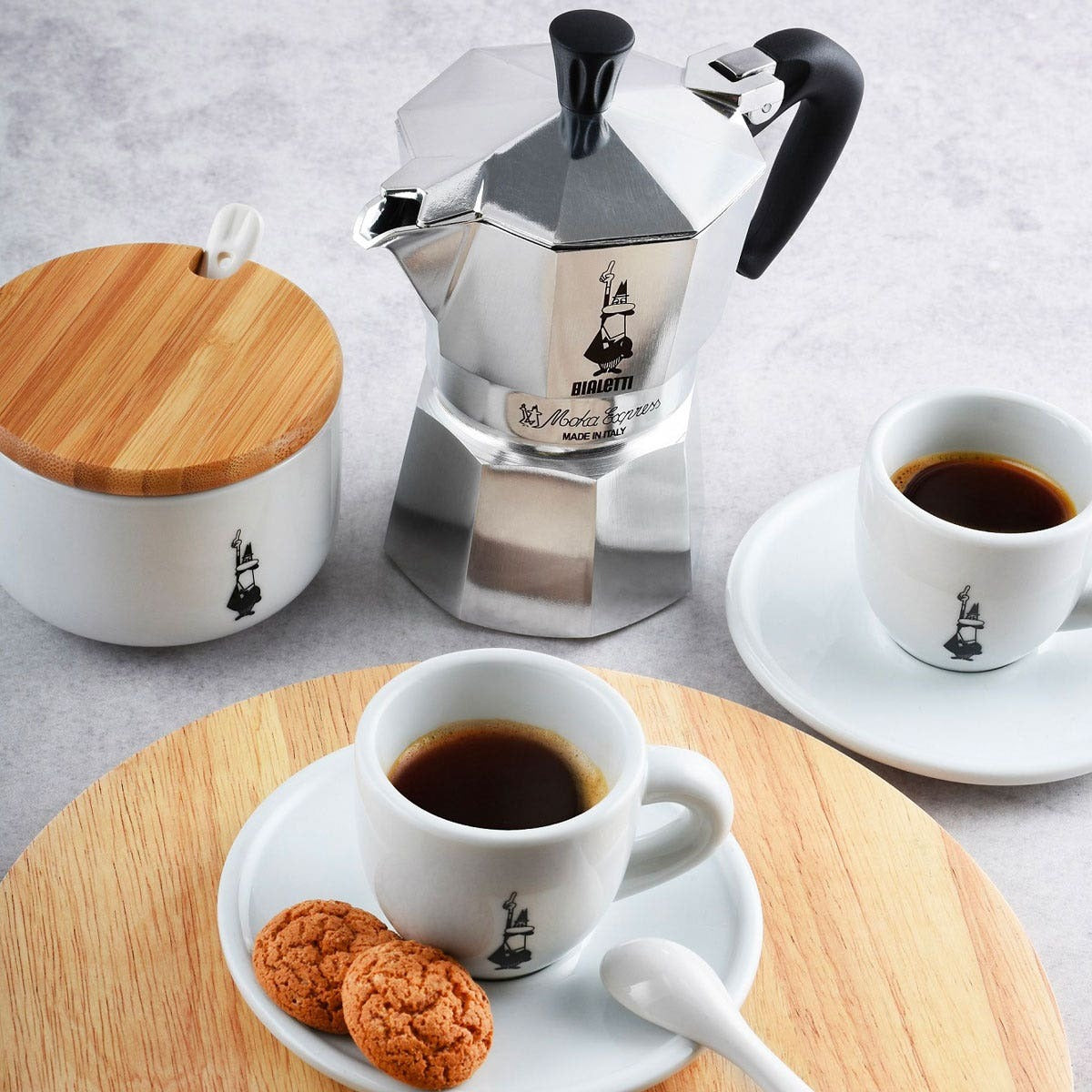 Bialetti Moka cup Omino w. saucer