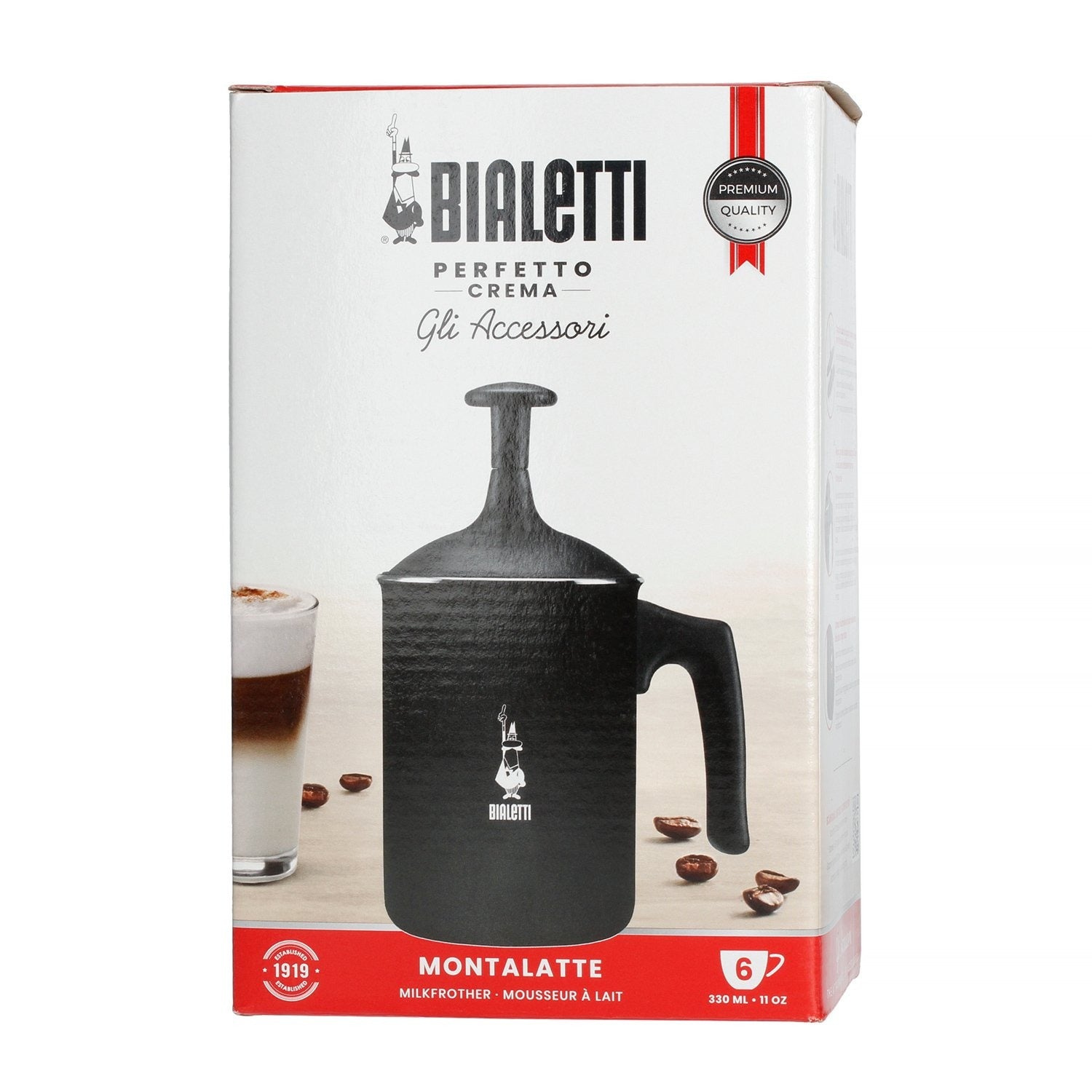 Bialetti Tutto Crema 10cm Milk Frother