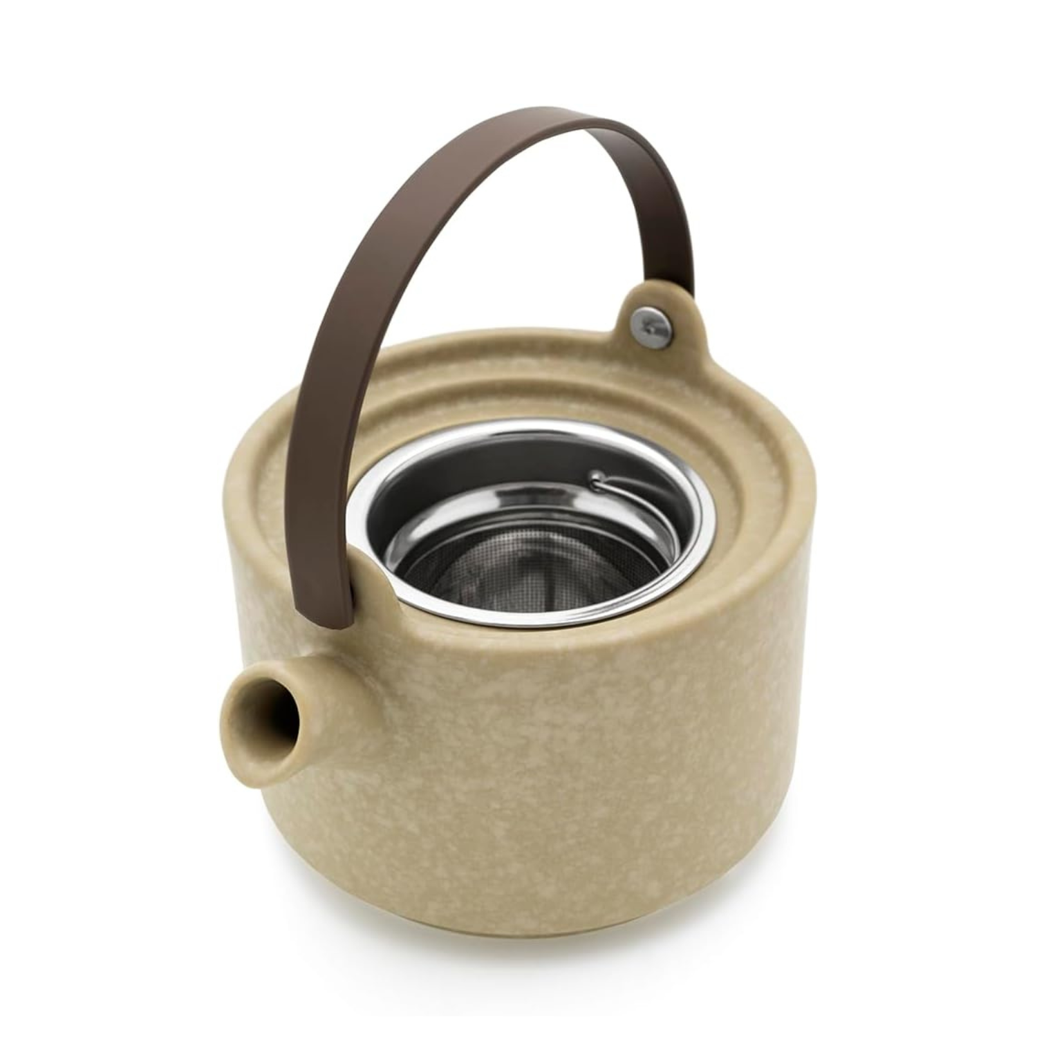 Bredemeijer Tea-for-one Umea beige / Acacia Lid