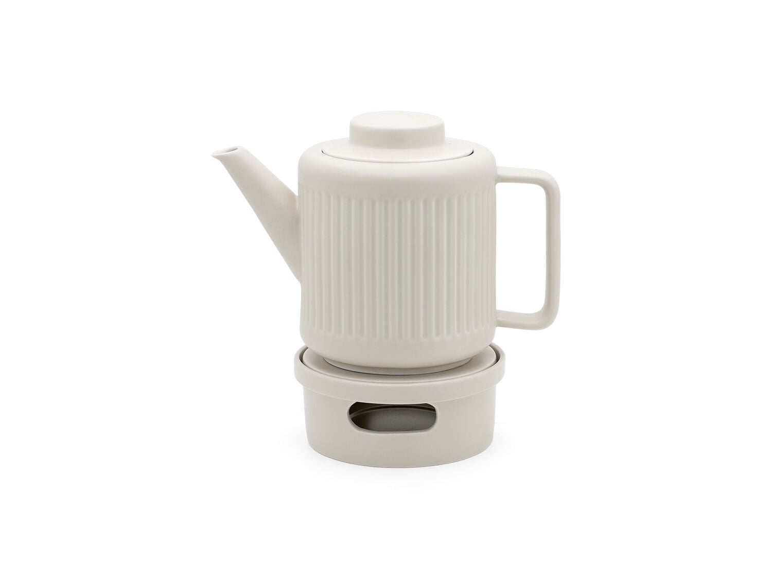 Bredemeijer Tea Warmer Skagen Stoneware white 140x140mm