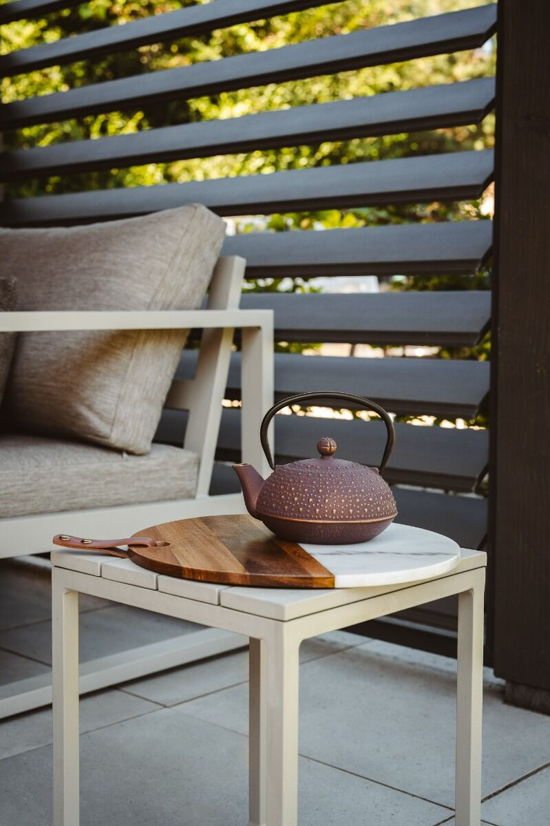 Bredemeijer Teapot Anhui 0,9l Cast Iron purple