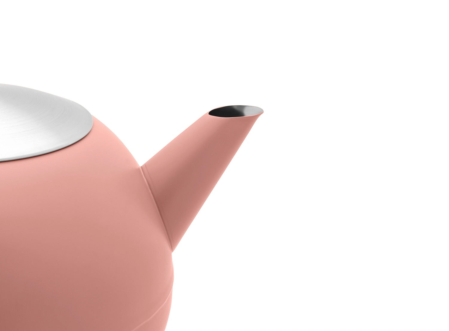 Bredemeijer Teapot Bella Ronde 1,2l pink matt