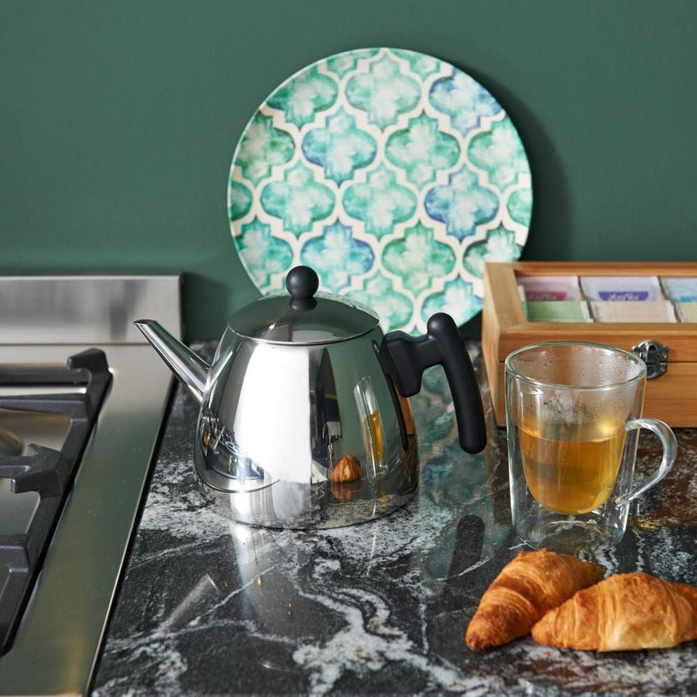 Bredemeijer Teapot Classic II 1,2l inox / black