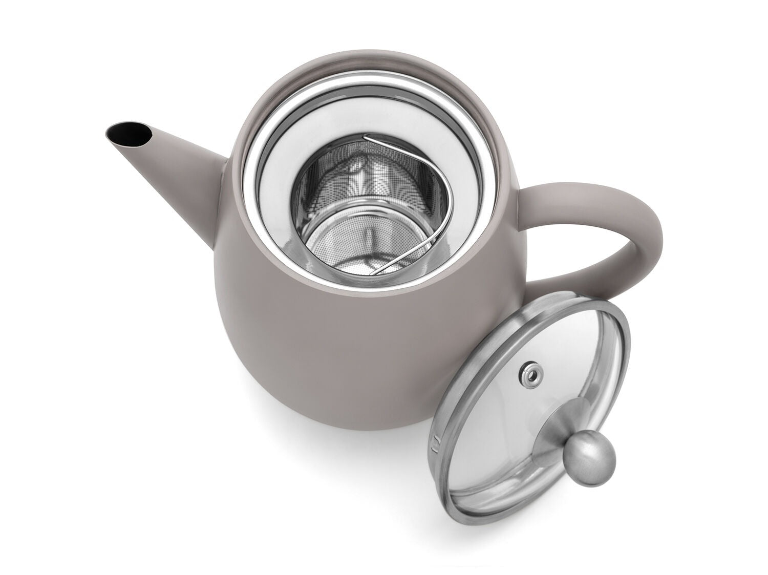 Bredemeijer Teapot Eva 1,1l grey