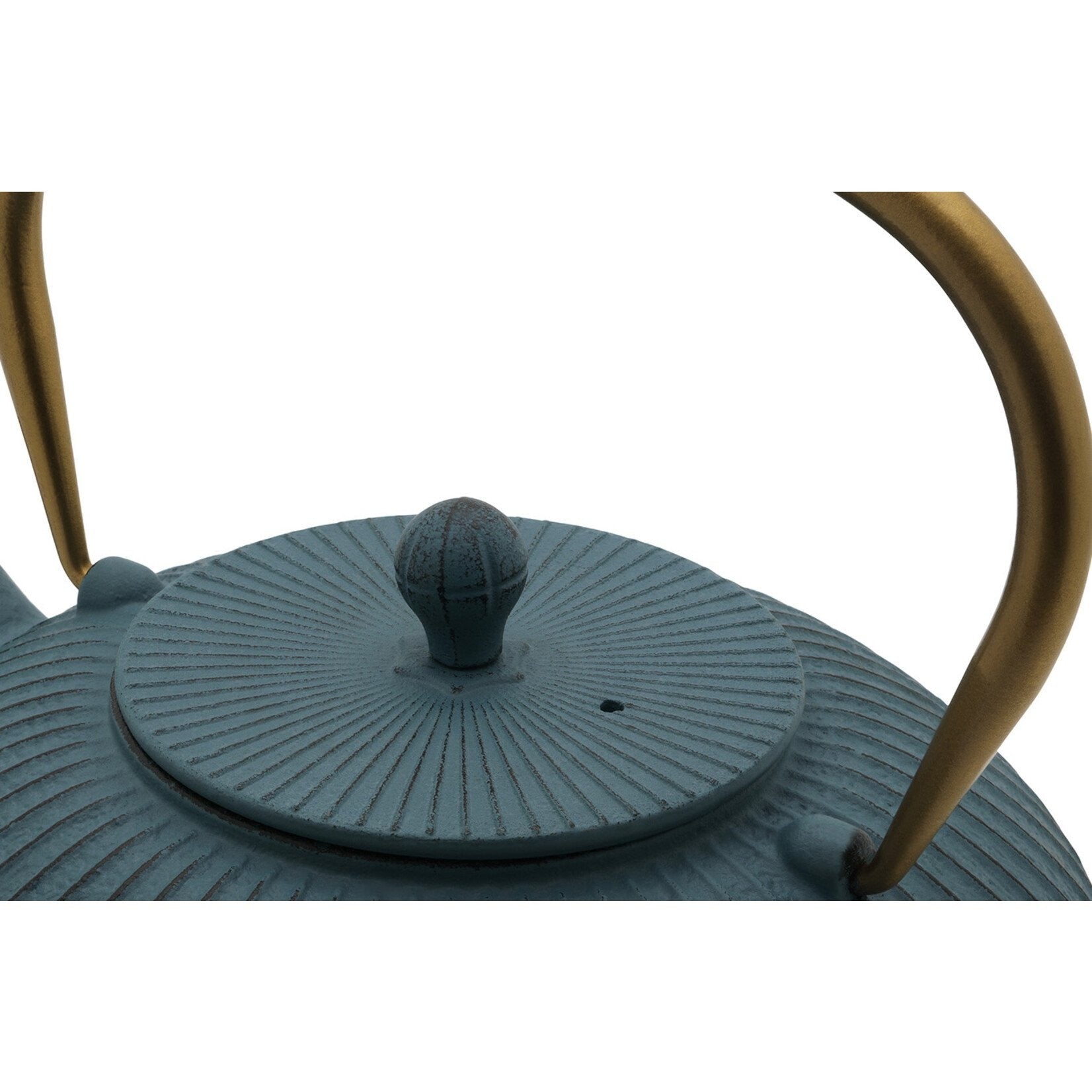 Bredemeijer Teapot Linhai 1,1l Cast Iron petrol gold